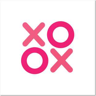 XOXO Pink Posters and Art